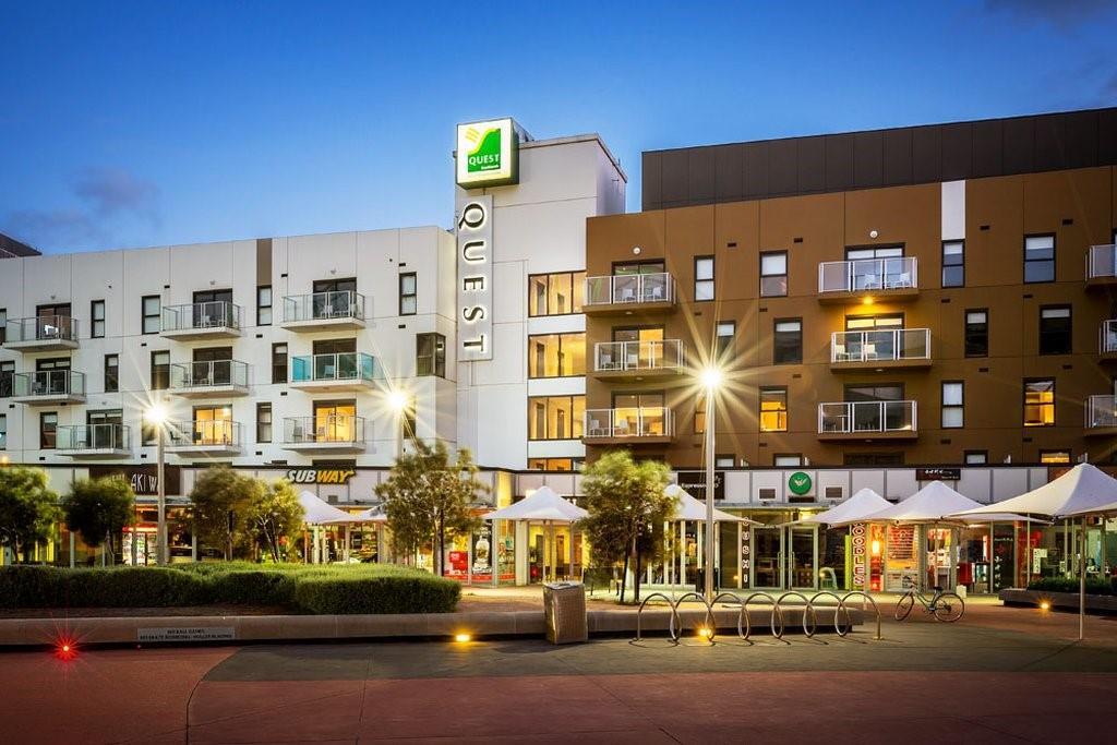 เควสต์ ด็อคแลนด์ อพาร์ตเมนต์ โฮเต็ล Aparthotel เมลเบิร์น ภายนอก รูปภาพ